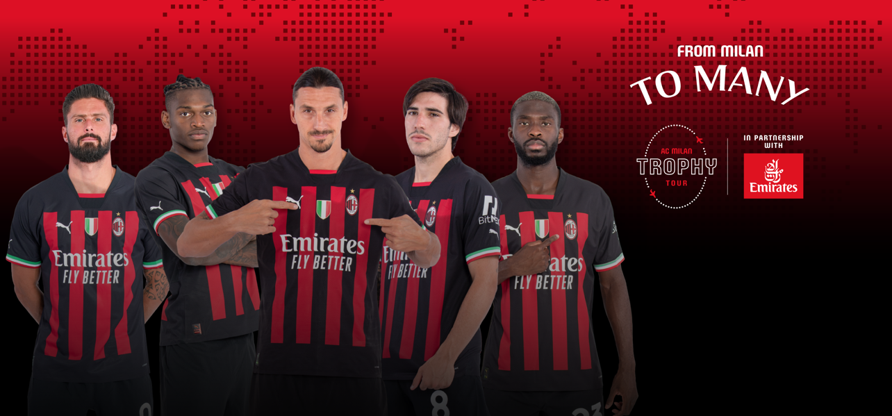 Lo scudetto rossonero attraversa l’oceano
